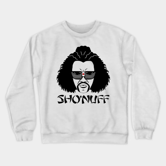 Sho Nuff Crewneck Sweatshirt by devilcat.art